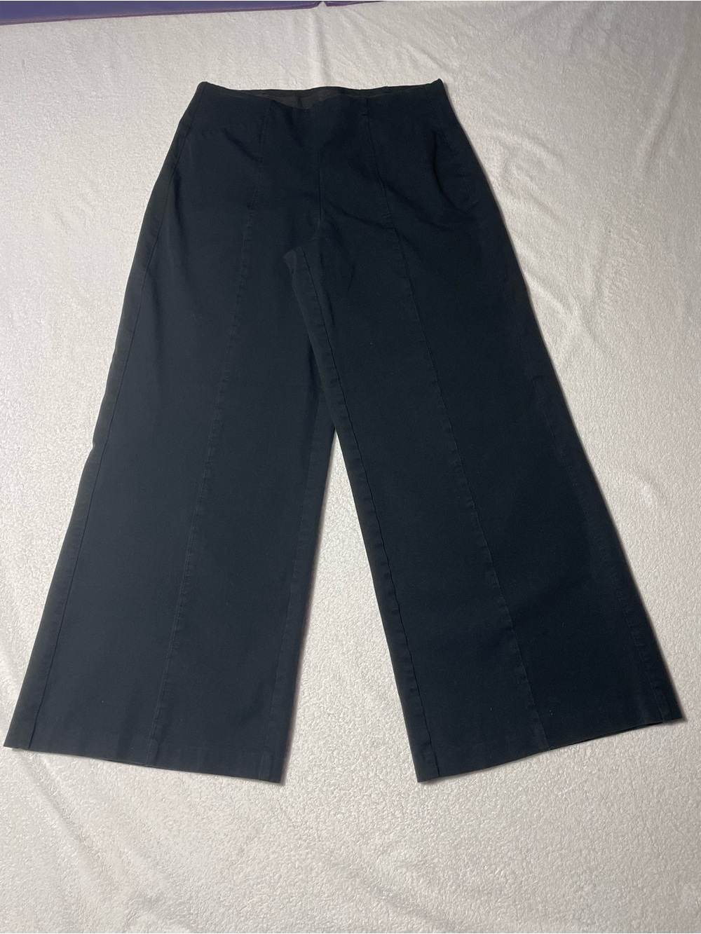 Old Navy Black Wide-Leg Trousers